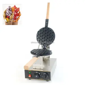 Egg Bubble Waffle Maker Machine 30 Löcher Antihaft-Rotations maschine im Hong Kong-Stil mit Timer und Temperatur regelung