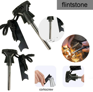 Thiết bị chiến thuật 9 trong 1 cho ngoài trời túi màu đen Kit Viện trợ đầu tiên cho cắm trại Survival kit cắm trại yếu tố cần thiết - Product Image 5