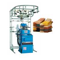 Meilleur prix, machine à tricoter automatique informatisée multifonctionnelle pour chaussettes en tissu éponge uni, avec moteur, garantie de 2 ans, 380V 1.3KW, en solde