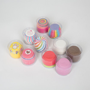 Cake Paper Cups Cylindrical Food Grade Silicone Disposable Bakery Tools - Product Image 1