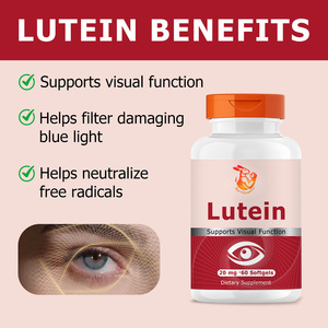 Cápsulas Blandas de Luteína de Marca Privada con Luteína y Zeaxantina, Suplemento para la Salud Ocular, Ayuda a Filtrar la Luz Azul Dañina, Suplementos Naturales - Product Image 3