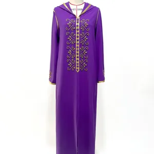 Middle East Dubai Abaya Turkey Abaya Islamic Clothing Elegant Long Maxi Women Modest Wear Clothing Malaysia Muslim Dress
