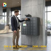 Casier de gestion électronique des clés d'entreprise avec écran tactile, armoire à clés, accès RFID et gestion des autorisations d'utilisateurs