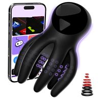 Vibrador Inteligente con APP para Hombres, Entrenador de Sensibilidad Masculina con Múltiples Modos de Vibración, Juguete Personal para Adultos