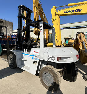 Barato Japón carretilla elevadora TCM 7 Ton usado TCM fd70z8 carretilla elevadora de servicio pesado para la venta - Product Image 2