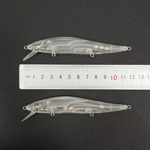 115SP Suspending Minnow Jerkbait Ongeschilderd 115mm 12.5g Kunstmatig Gewichtssysteem Hard Baits Lange Werp Blank Vislok Aaslichaam - Product Image 3