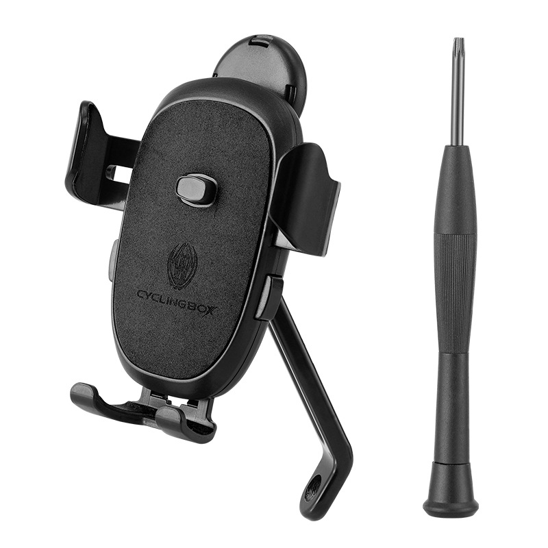 Black rearview mirror