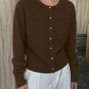 Áo len sang trọng tỷ lệ phần trăm cao của gấu trúc len phụ nữ thiết kế mới nhất áo len mới thân thiện với da lông cừu cảm thấy lỏng lẻo Phụ nữ mùa đông - Product Image 5