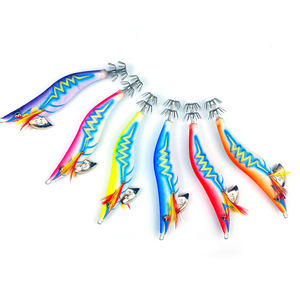 2026 GAMA Japón calidad 3.0 # /3.5 #   Señuelo de pesca artificial de madera para camarones, anzuelo <span class=keywords><strong>EGI</strong></span> para calamar, jig para pesca de pulpo - Product Image 1