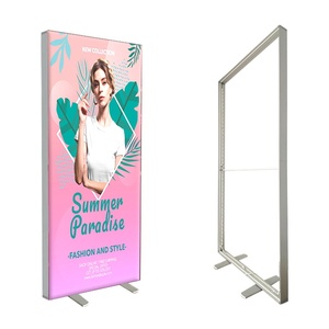 Backlit 9.8x7.4ft seg Modular quảng cáo thương mại hiển thị triển lãm sự kiện kinh doanh LED Light Box hiển thị đứng <span class=keywords><strong>Backdrop</strong></span> - Product Image 4