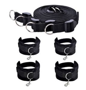 <strong>Sex</strong> Bdsm Slave <strong>Bed</strong> Bondage <strong>Restraint</strong> for Couple Love-sexy Fun Handcuffs Shackles SM Exotic Flirt for Couple Lover Women - Product Image 4