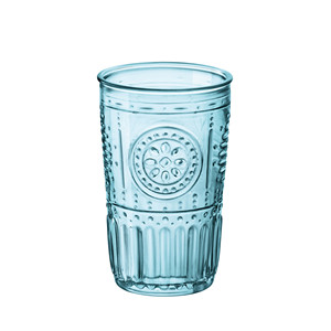 Verre à whisky Cooler Candy Blue 47,5 cl H 8,7 cm Ø 13,8 cm Romantique Bormioli Rocco - Product Image 1