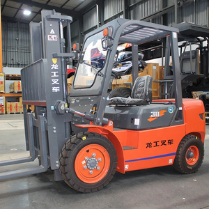 Montacargas Diésel Lonking de 3 Toneladas, Color Rojo, con Pantalla Frontal, Certificado ISO/<span class=keywords><strong>SIQ</strong></span>, 1 Año de Garantía, Nuevo, Mástil de Una/Dos/Tres Etapas - Product Image 5