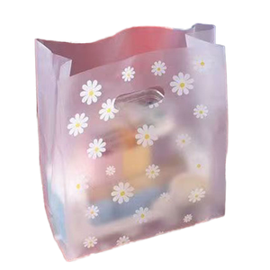 Bolsas de Plástico Desechables de PE de 20x30cm, 100 Unidades, con Orificio Perforado, Fuelle Lateral, Semitransparentes, Impresión Offset Esmerilada, para Perros - Product Image 1