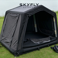 Tente de toit gonflable pour climatiseur, installation rapide, camping en voiture, extérieur, étanche, personnalisable, vente en gros