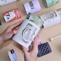 Impresión personalizada, cilindro biodegradable, cajas de botes de té, embalaje de cartón de papel Premium para alimentos y bebidas, estilo de caja de tubo