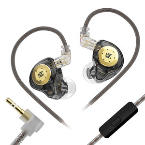 Écouteurs intra-auriculaires dynamiques KZ EDX <span class=keywords><strong>Pro</strong></span> 1DD HiFi Bass, moniteur intra-auriculaire filaire 3,5 mm, réduction de bruit ENC, cordon de 1,2 m, sport, privé - Product Image 1