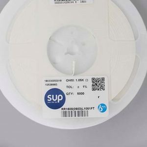 Whole -Sale RR1608 0603L1051FT 0603 1608 Resistors Chip Resistors SMD Resistors 1.05Kohm 1% 1/10W Thick Film Resistor - Product Image 1