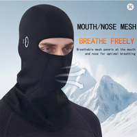 Masque facial balaclava personnalisé pour l'hiver, protection UV, coupe-vent, pour les sports de plein air, la pêche, le ski, couvre-tête intégral