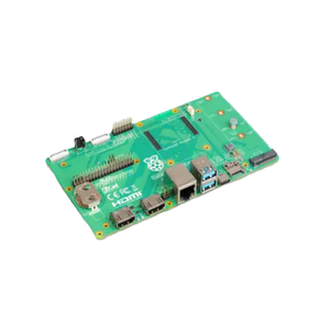 Carte IO Raspberry Pi Compute Module 5 avec Ethernet Gigabit RJ45 et prise en charge PoE+ HAT+ pour Compute Module 5 - Product Image 1
