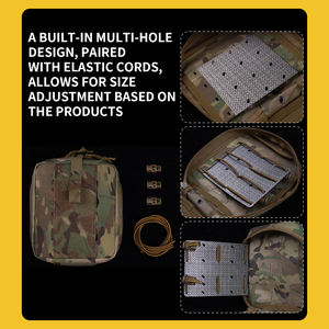 SIVI Molle中MEDバッグ応急処置医療用ウエストバッグ大容量トラウマバッグ戦術緊急ツールキット - Product Image 2