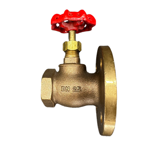 Válvulas de cierre hidráulicas ANSI150 B16.5 JIS B2220 JIS5K JIS10K 150PSI 300 WOG de bronce, latón, cobre, tipo globo para transformadores OEM - Product Image 3