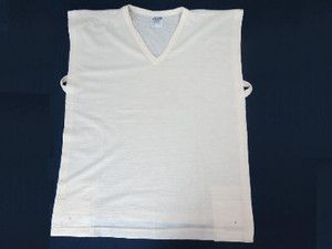 Canottiera Jewish adulto in <span class=keywords><strong>lana</strong></span> Merino Tzitzit Tallit Katan canottiera 200gsm - Product Image 2