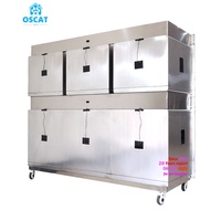 OSCAT EC-3C Veterinär medizinische Ausrüstung Haustier Sauerstoff käfig mit integraler warmer Laterne Haustier medizinische Ausrüstung Veterinär ausrüstung