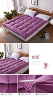 Surmatelas matelassé de luxe rafraîchissant en alternative au duvet, épais, taille Queen, tissé uni 40