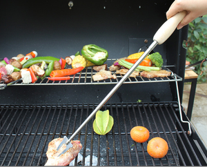 Forchette Telescopiche Estensibili e Pieghevoli in Acciaio Inox per Grigliare e Barbecue - Product Image 3