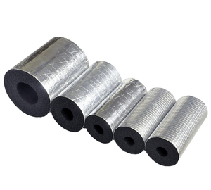 Tube en mousse de caoutchouc NBR insonorisant et anticorrosion, flexible, pour l'isolation des systèmes CVC et de plomberie - Product Image 1