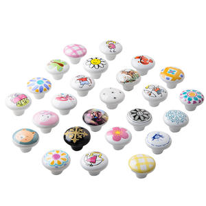 Poignée en céramique moderne et simple pour armoire, tiroir, porte de placard, transfrontalier, pour cuisine, chambre, salle de bain, salon, mignon - Product Image 5