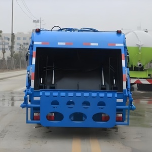 Camion compacteur de déchets à chargement arrière 5CBM 4x2 pour usine - Product Image 6
