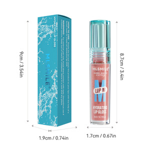 MLSMILE 6 colores líquido antiadherente taza de labios esmalte Sexy No Blooing Shimmer brillo de labios - Product Image 4