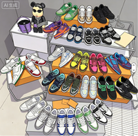 Chaussures de course de haute qualité style designer, baskets de sport tendance à fermeture chaussette, légères, pour l'entraînement, avec empeigne en maille