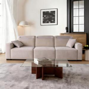 Factory Wholesale Remote Control PU Leather Three Seats Reclining <b>Sliding</b> <b>Bed</b> for Living Room DB001 DB001 Minimalist Design Slee - Product Image 1