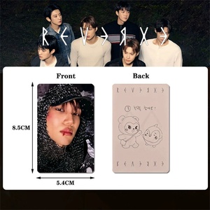 การ์ดภาพถ่าย KPOP ไอดอล อัลบั้มใหม่ REVERXE HD โฟโต้การ์ด แบกฮยอน ชานยอล ซูโฮ ไค ซีฮุน ซิวมิน การ์ด LOMO แบบสองด้าน เคลือบเงา ของขวัญสำหรับแฟนคลับ - Product Image 1
