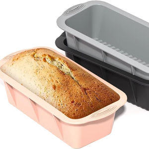 Moule à pain en silicone antiadhésif résistant à la chaleur pour la cuisine à domicile, <span class=keywords><strong>accessoires</strong></span> pour servir du pain, des gâteaux ou du fromage - Product Image 1