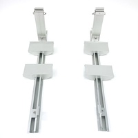 Système de montage de panneaux solaires, structure de support photovoltaïque pour toit plat, support au sol, profilés en acier en forme de C et de U, OEM disponible