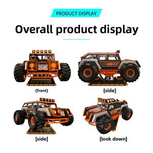 جهاز ألعاب الواقع الافتراضي عبر الحدود، وحدة تحكم متكاملة لسباقات الـ VR بستة مقاعد، معدات استشعار الحركة للسباقات الوعرة في مراكز التسوق الكبيرة - Product Image 4