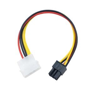 Computadora Molex Fuente de alimentación de 4 pines Y Cable divisor <span class=keywords><strong>2</strong></span> hembra a 1 macho Cable de extensión de alimentación interna - Product Image 4