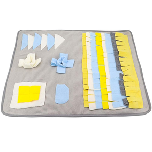 Alfombrilla olfativa para mascotas, alfombrilla de olfateo para perros, alfombrilla grande para perros, juguetes de olfateo para perros, juegos mentales para perros, alfombrilla para olfatear con premios para aliviar el estrés - Product Image 4
