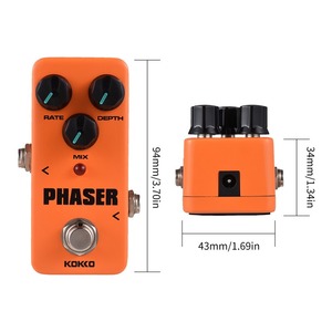 เอฟเฟคกีตาร์ไฟฟ้า <span class=keywords><strong>KOKKO</strong></span> FPH2 PHASER แบบพกพา เอฟเฟคกีตาร์แบบเฟส มินิ เอฟเฟคกีตาร์ไฟฟ้าแบบเดี่ยว - Product Image 2