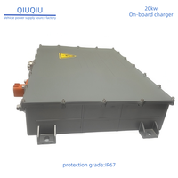 Chargeur embarqué haute efficacité 20 kW, 200 V - 850 V, large plage de tension pour batterie lithium de véhicule électrique