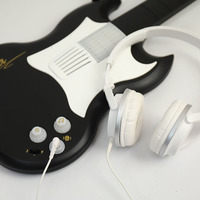 Efek Suara Rock Kreasi Musik Gitar Sentuh Tanpa Senar Plastik Dioperasikan dengan Baterai Mainan Edukasi Elektronik 8 Skala Jenis Kunci
