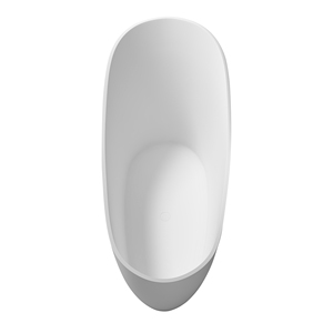 อ่างอาบน้ำแบบลอยตัว Maydon Modern Solid Surface ขนาด 1700 มม. อ่างน้ำวนสำหรับห้องน้ำ อ่างอาบน้ำแบบแช่ตัวสีขาวด้าน ผู้จำหน่ายอ่างอาบน้ำ - Product Image 2