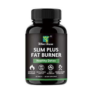 Slim Plus Fat Burner Healthy Detox Tablet Mejora la energía diaria Promover la salud muscular Píldoras adelgazantes - Product Image 1
