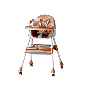 <span class=keywords><strong>Chaise</strong></span> haute convertible pour bébés et tout-petits <span class=keywords><strong>Chaise</strong></span> haute pour bébé avec siège rehausseur à double plateau <span class=keywords><strong>de</strong></span> sécurité et harnais <span class=keywords><strong>de</strong></span> sécurité à 5 points - Product Image 4