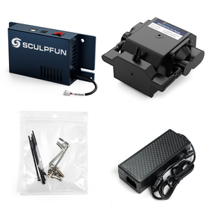 NUEVO Adaptador <span class=keywords><strong>SCULPFUN</strong></span> 12V/7A, Bomba de Aire Automática con Salida Estable de 30L/min para Actualizar el Kit de Máquina de Grabado Láser S9/<span class=keywords><strong>S10</strong></span> a S30 - Product Image 2