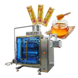 Multilane Sachet Liquid Paste Packaging Machine Automatic Ketchup Multi lane flow wrapping machine